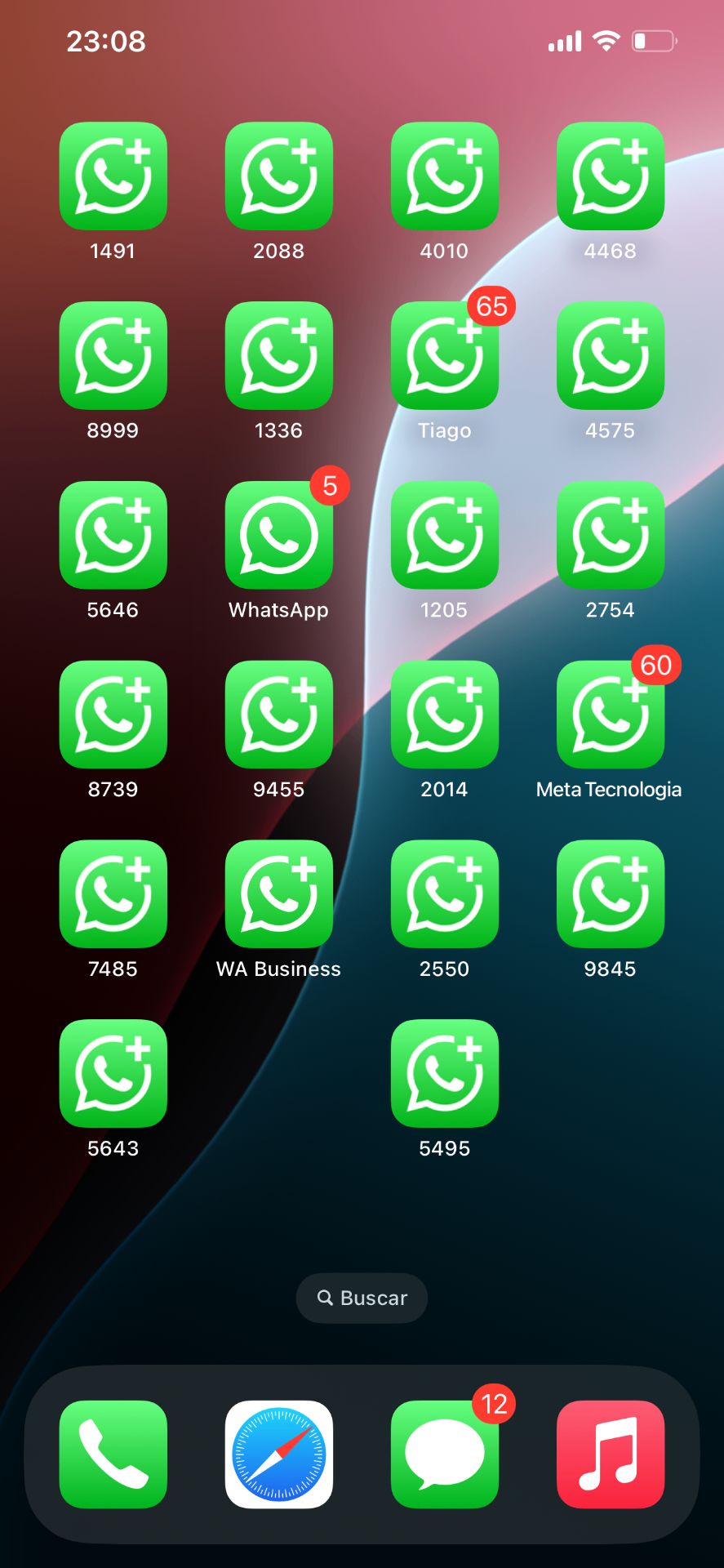 Vários WhatsApps no mesmo iPhone — Certificado Apple